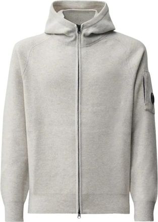 C.P. Company Truien - Heren - Vesten met rits - Grijs - 2XL - Hoodies & sweatvesten