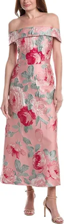 Adrianna Papell Summer Jacquard Gown
