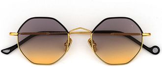 Eyepetizer Namib C.4-A-19 Mens Sunglasses Gold Size 48