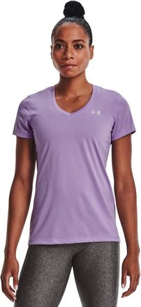 Under Armour Womens Tech Solid T-Shirt Purple XS
