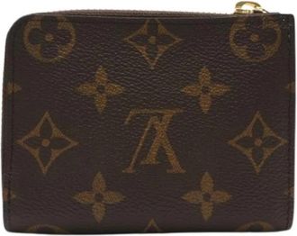 Louis Vuitton Pre-owned Coin Purse - Dames - Vintage Accessoires - Bruin - ONE Size - Vintage