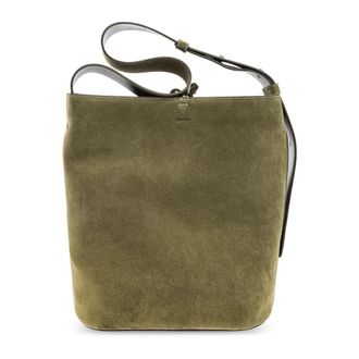 LI&Eacute; STUDIO The Norma Tote - Dames - Schoudertassen - Groen - ONE Size - Katoen - Tassen