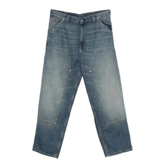 Carhartt Work in Progress Panelled Cotton Denim Jeans