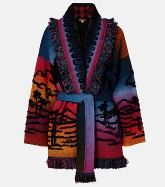Alanui Sunset Stories cashmere-blend cardigan