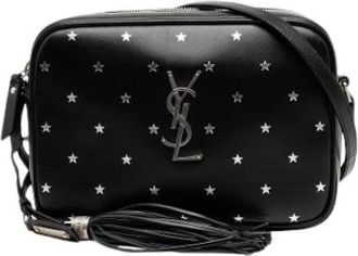 Saint Laurent Pre-owned Lou Camera Bag - Dames - Vintage Schoudertas - Zwart - ONE Size - Leer - Vintage