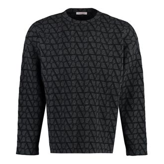 Valentino Garavani Truien & Vesten, Heren, Grijs, L, Truien