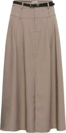 Kaffe Gonne midi - - Skirts - Donna - Grigio - S