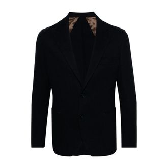 Barba Hombre, Chaquetas, Negro, Talla: S
