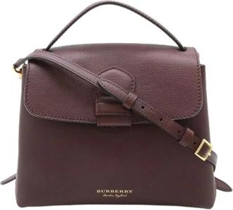 Burberry Pre-owned Handbags, female, Brown, Size: ONE SIZE Pre-owned Vintage Handbag