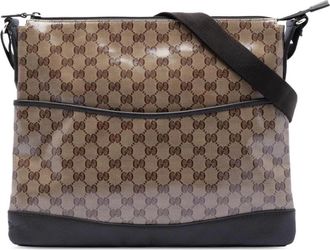 Gucci Pre-owned Cross Body Bags, female, Brown, Size: ONE SIZE Pre-owned Shoulder Bag