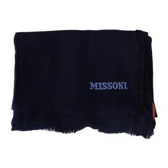 Missoni Heren, Accessoires, Blauw, Maat: ONE Size Wol