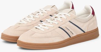 Tommy Hilfiger Mens Tommy Jeans Suede Skater Sneaker - Gulf Sand - US 11.5 / EU 45