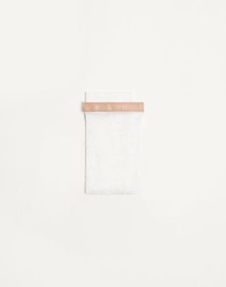 Valentino Collant In Lycra Floreale Donna AVORIO L