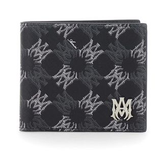 Amiri Accessoires, Heren, Zwart, ONE Size, Leer, Bi-fold Portemonnee