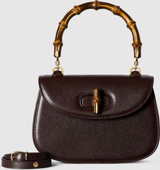 Gucci Bamboo 1947 Small Bag, Brown, Leather