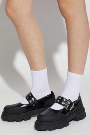 Ganni Shoes Made Of Eco Leather, Womens, Black