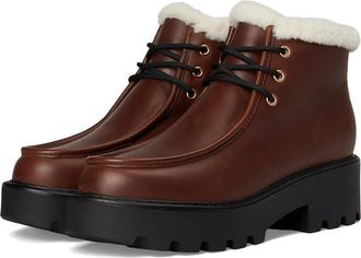 Marc Fisher Percy Womens Boots Dark Brown Leather : 9.5 M