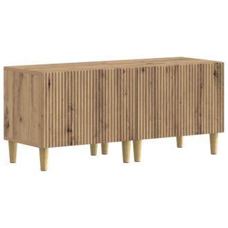 vidaXL Mueble De Tv Roble Artisan Madera De Ingenier&iacute;a Vidaxl