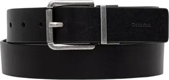 Calvin Klein Cintura Reversibile con Fibbia a Rullo Casual 35Mm - - Accessories - Uomo - Nero - 100 CM
