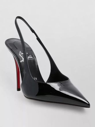 Christian Louboutin miss z patent slingback pointed pumps