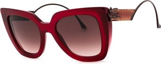 Etro 0040/S LHF/HA Womens Sunglasses Burgundy Size 53
