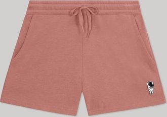 Dalix Womens Astronaut Midweight Washed Fleece Shorts in Dusty Rose at Nordstrom, Size X-Small