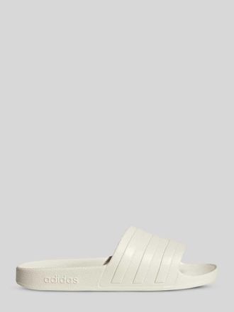 adidas Badeschuhe mit Label-Pr&auml;gung Modell ADILETTE AQUA in Offwhite, Gr&ouml;&szlig;e 40,5