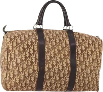 Dior Pre-owned Weekend Bags, female, Brown, Size: ONE SIZE Pre-owned Boston Bag