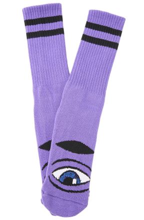 Toy Machine Mens Sect Eye Socks III OS Purple