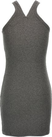 Courr&egrave;ges Womens Gray Cotton Short Dress