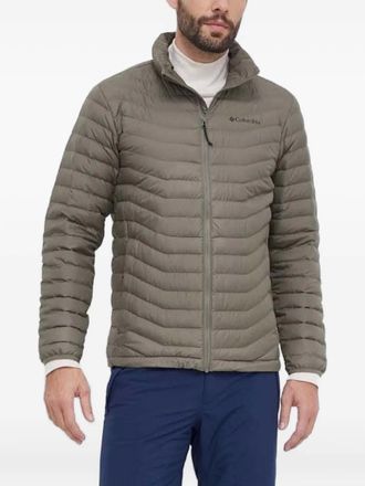 Columbia Giacca trapuntata con logo - Verde