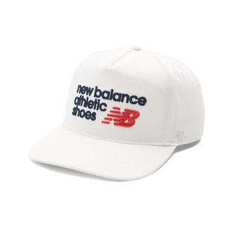 New Balance Unisex 47 Hitch NB Athletics in Bianco, Twill di Cotone, Taglia OSZ