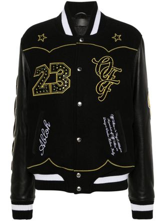 Off-white Bomberjack - Zwart