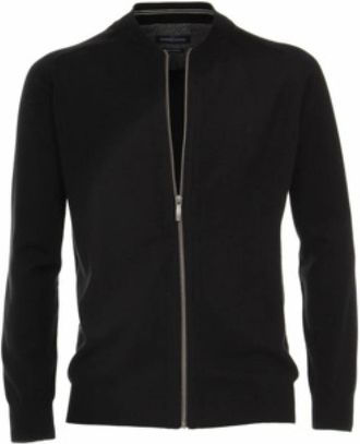 Casamoda Heren, Truien, Zwart, Maat: 5XL