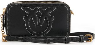 Pinko Pinko Crossbody Bags - Carrie Camera Case - Gr. unisize - in Schwarz - f&uuml;r Damen
