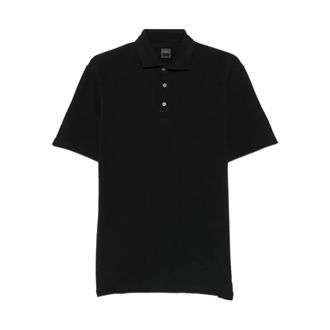 Fedeli Polo Shirts, male, Black, Size: 2XL Polo Zero MM Superlight Piquet FR