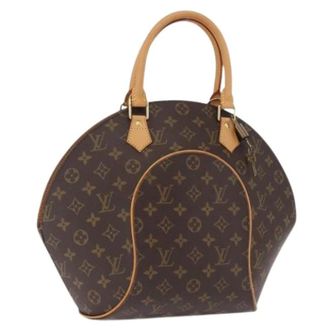 Louis Vuitton Tweedehands Canvas Louis Vuitton tassen - Dames - Pre-owned - Bruin - Maat: ONE Size