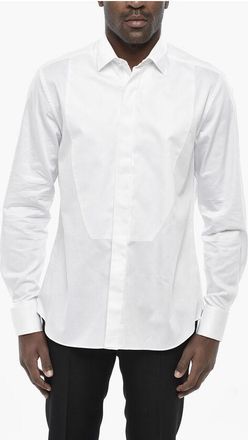 Corneliani Cotton Poplin Shirt With Cufflinks size 40