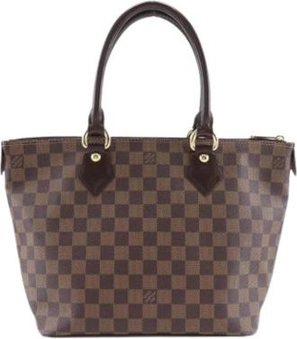 Louis Vuitton Pre-owned Handbags, female, Brown, Size: ONE SIZE Pre-owned Fabric Handbag