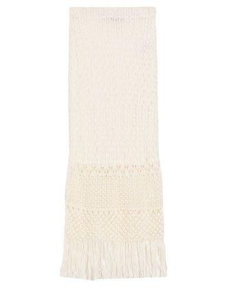 Ralph Lauren POINTELLE-KNIT & MACRAM&eacute; PENCIL SKIRT