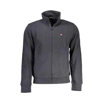 Napapijri Hombre, Sudaderas, Negro, Talla: S