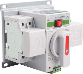 OEM Interruptor De Transferencia Autom&aacute;tico De Doble Potencia, Ca 220 V, 2 Polos, 63 A, Cb, Interruptor De Palanca Autom&aacute;tico, Interruptor De Transferenci
