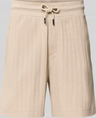 Joop Regular Fit Shorts mit Tunnelzug Modell JUANITO in Beige, Gr&ouml;&szlig;e XXL