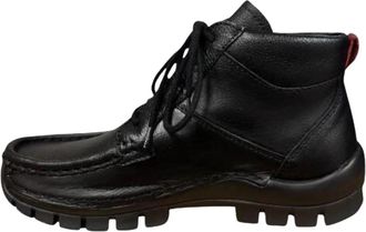 Wolky Boost Veterlaars - Dames - Veterlaarzen - Zwart - 41 EU - Wol - Schoenen