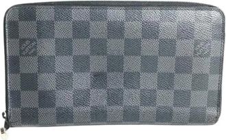 Louis Vuitton Pre-owned N60111 Lange portemonnee (bi-fold) - unisex - Vintage Accessoires - Zwart - ONE Size - Vintage