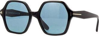 Tom Ford FT1032 01A Shiny Black/Smoke Blue