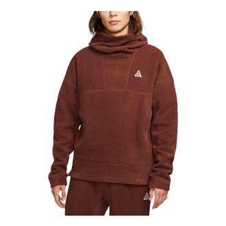 Nike x ACG fleece hooded jacket Brown DQ5780-217
