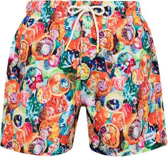 Boardies Costume da bagno con stampa astratta - Multicolore