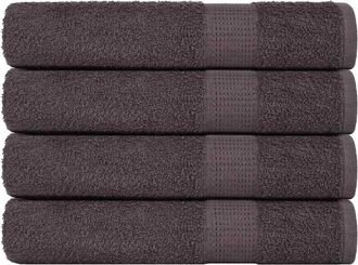 vidaXL Asciugamani per Sauna 4 pz 80x200 cm 360 g/m&sup2; 100% Cotone - Vidaxl