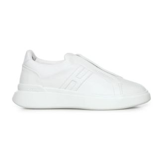 Hogan H580 Slip-on Sneakers - Heren - Sneakers - Wit - 44 EU - Leer - Schoenen